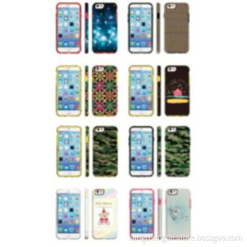Dual-injection IMD Hard Shell Case for iPhone 6, Durable and Lightweight